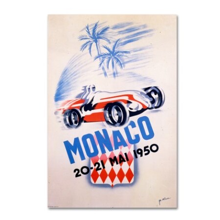 Trademark Fine Art Lantern Press 'Racing 5' Canvas Art, 12x19 ALI09937-C1219GG